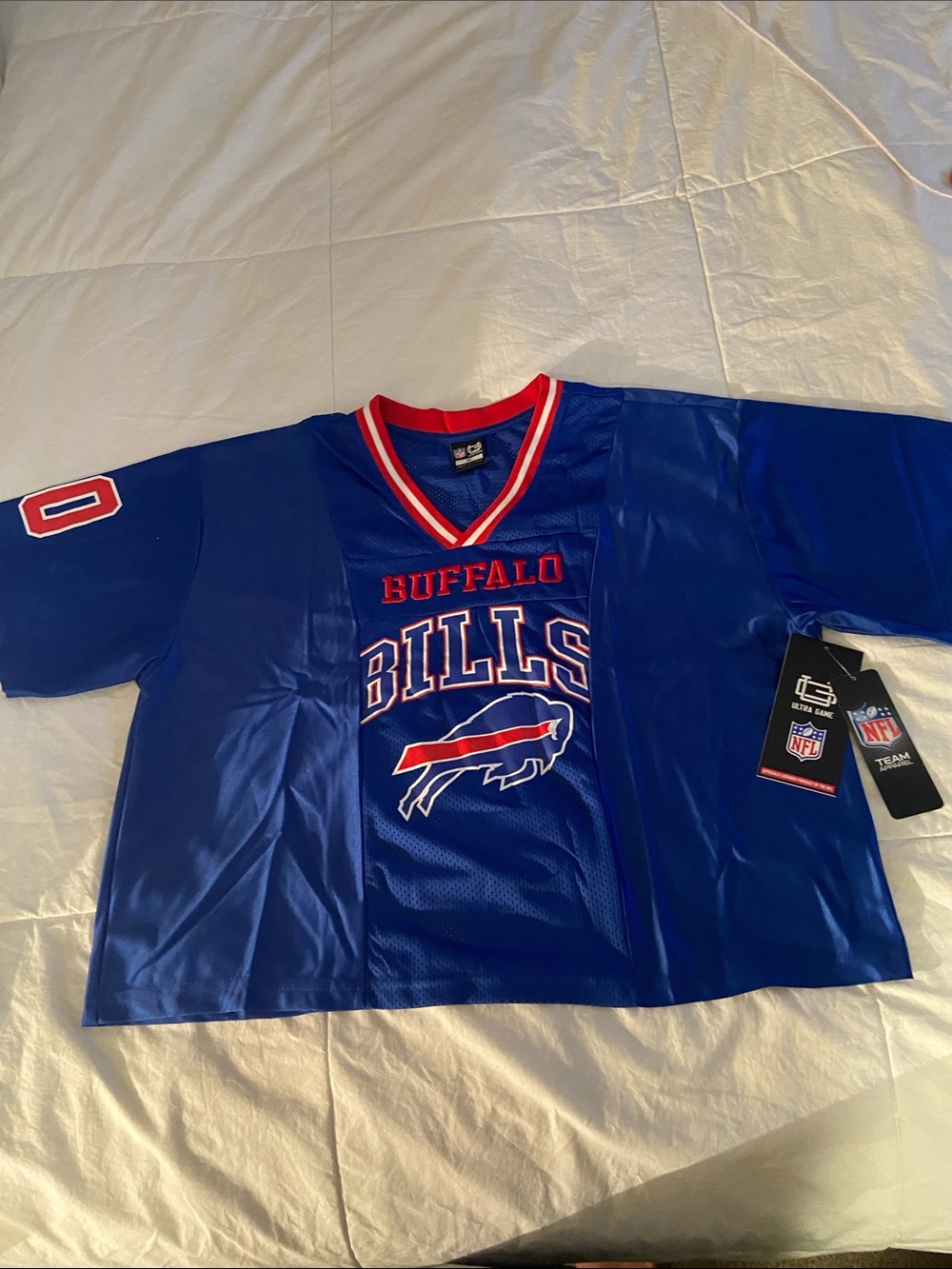 ❤️BUFFALO🦬BILLS🏈
LADIES CROP JERSEY💙❗️ - Picture 4 of 11